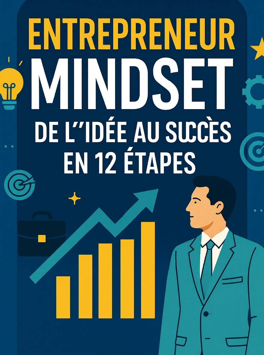 Ebook 8 - Entrepreneur Mindset: De l'Idée au Succès en 12 Étapes