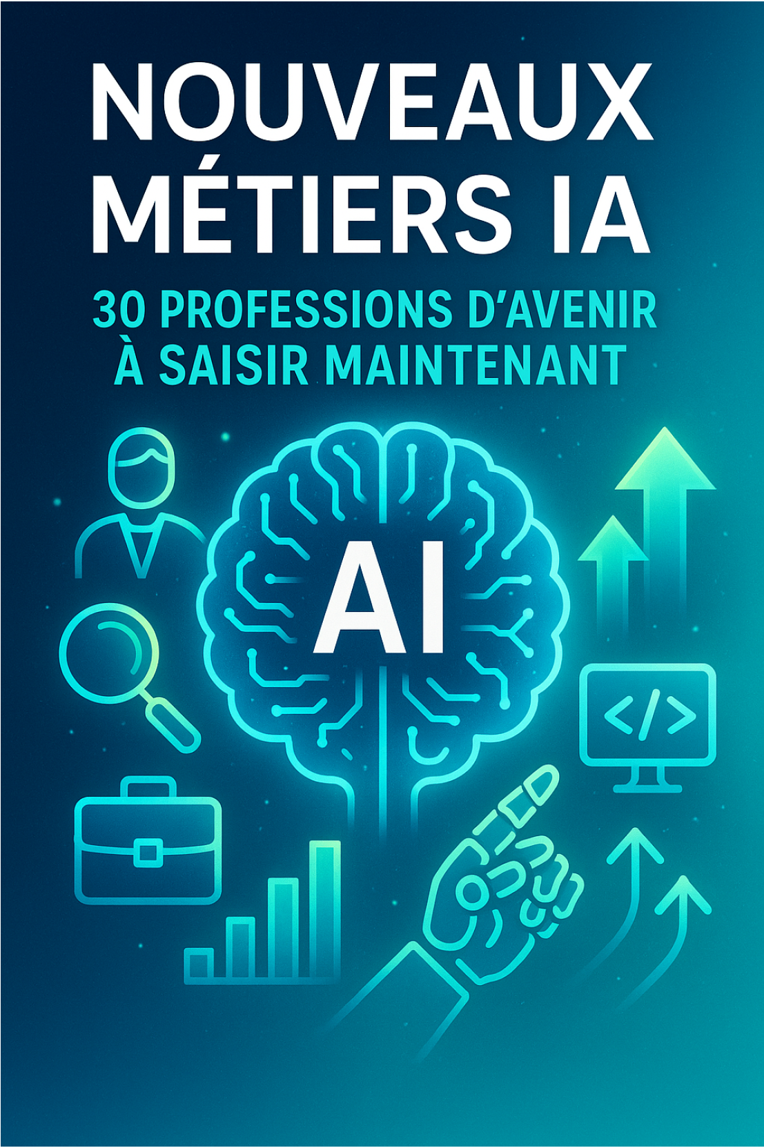 Ebook 6 - NOUVEAUX MÉTIERS IA - 30 PROFESSIONS D'AVENIR À SAISIR MAINTENANT